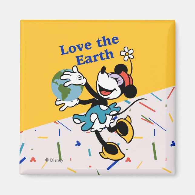 Minnie | Love the Earth Magnet (Front)