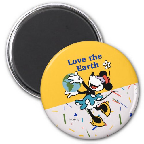 Minnie  Love the Earth Magnet