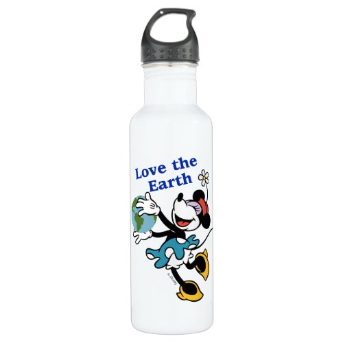 Minnie  Love the Earth Stainless Steel Water Bottle