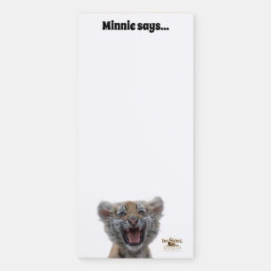 Minnie Magnetic Notepad