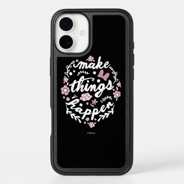 Minnie | Make Things Happen Otterbox iPhone Case (Back)