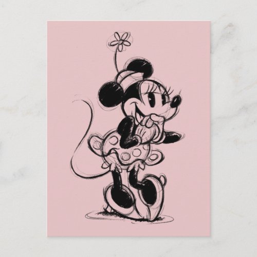 Minnie  Marble Postcard