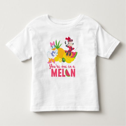 Minnie  Minnie Says Youre One In A Melon 3 Toddler T_shirt