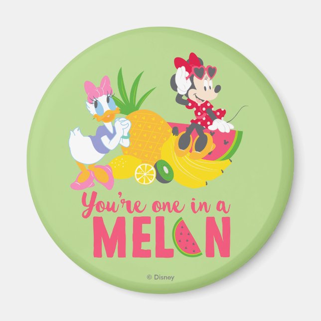 Minnie | Minnie Says Your'e One In A Melon Magnet (Front)