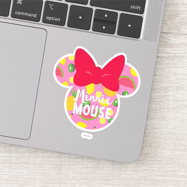 Minnie | Minnie Tropical Logo 3 Sticker (Detail)