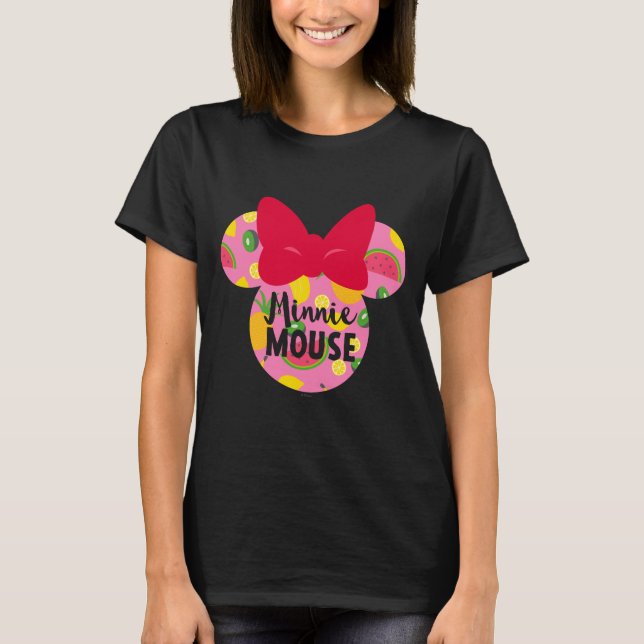 Minnie | Minnie Tropical Logo 3 T-Shirt (Front)