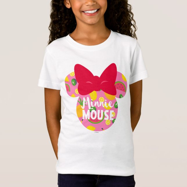Minnie | Minnie Tropical Logo 3 T-Shirt (Front)