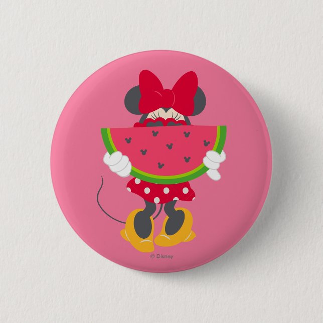 Minnie | Minnie's Tropical Adventure Pinback Button (Front)