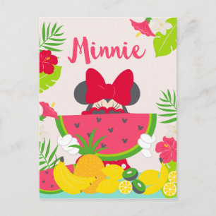 Minnie Minnie's Tropical Adventure Postcard