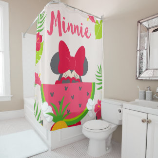 Minnie | Minnie's Tropical Adventure Shower Curtain
