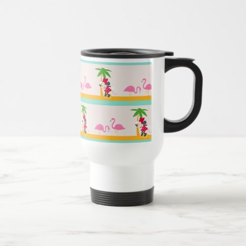 Minnie  Minnies Tropical Pattern 2 Travel Mug