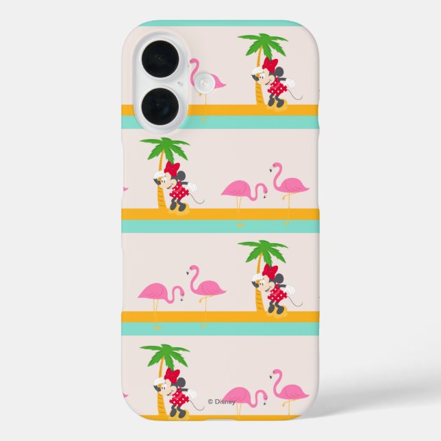 Minnie | Minnie's Tropical Pattern Case-Mate iPhone Case (Back)