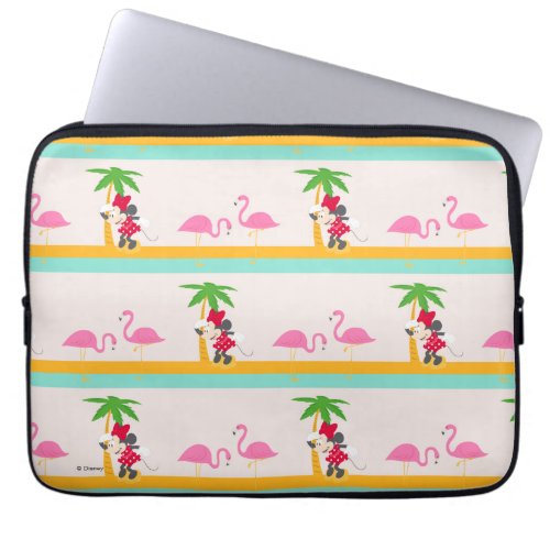 Minnie  Minnies Tropical Pattern Laptop Sleeve