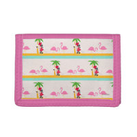 Minnie | Minnie's Tropical Pattern Tri-fold Wallet