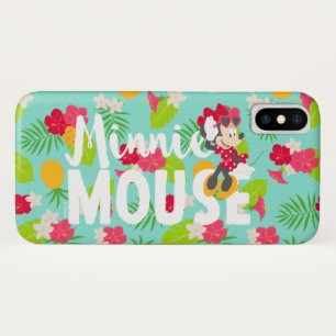 Minnie   Minnie's Tropical Pose iPhone X Case