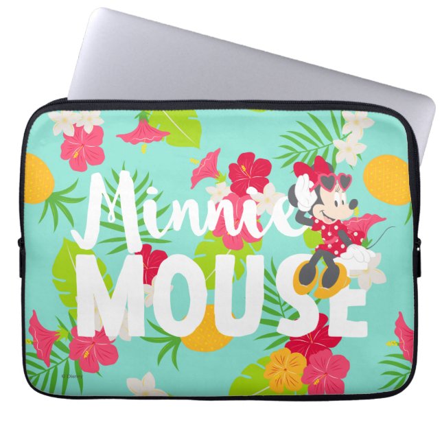Minnie | Minnie's Tropical Pose Laptop Sleeve (Front)