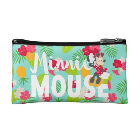 Minnie | Minnie's Tropical Pose Makeup Bag