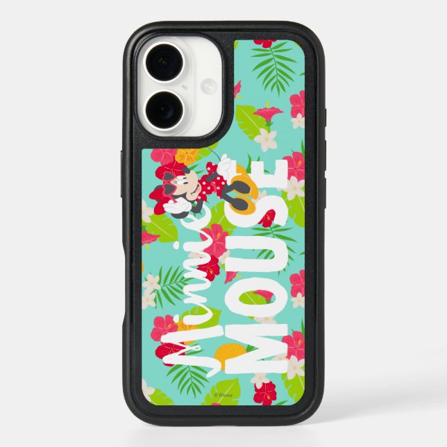 Minnie | Minnie's Tropical Pose Otterbox iPhone Case (Back)