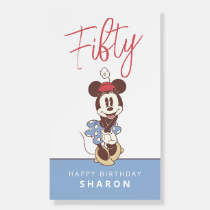 Minnie Mouse 50th Birthday  Foam Board