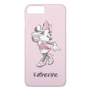 Minnie Mouse   All about the Eyelash   Your Name iPhone 8 Plus/7 Plus Case