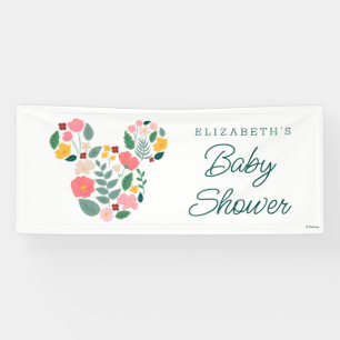 Minnie Mouse   Baby in Bloom Baby Shower Banner