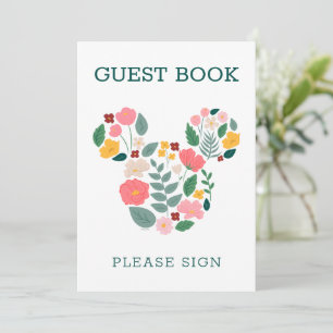 Minnie Mouse Baby Shower Guest Book Invitation