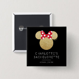 Minnie Mouse Bachelorette Party Button