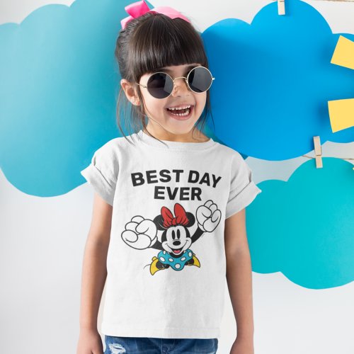 Minnie Mouse  Best Day Ever T_Shirt