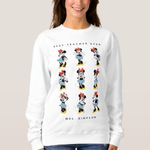 Minnie Mouse Best Teacher Ever Sweatshirt