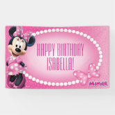 Simple Modern Mickey Mouse Birthday Banner