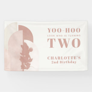 Minnie Mouse Boho Birthday  Banner
