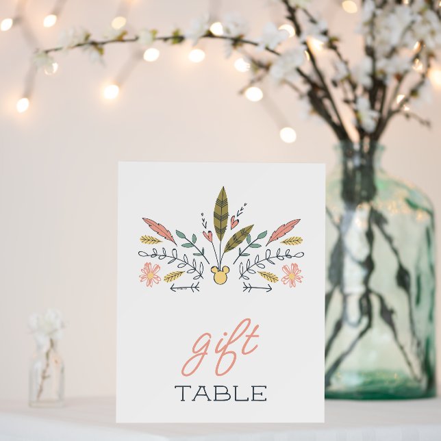  Minnie Mouse Boho Birthday  Foam Board (In Situ (Wedding))