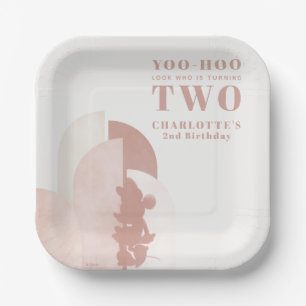 Minnie Mouse Boho Birthday  Paper Plates