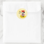 Minnie Mouse | Bon Appetit! Classic Round Sticker (Bag)