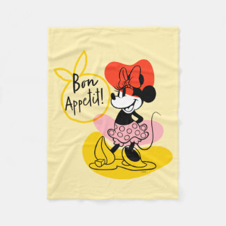 Minnie Mouse | Bon Appetit! Fleece Blanket