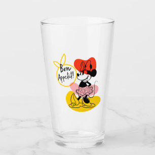 Minnie Mouse Bon Appetit! Glass