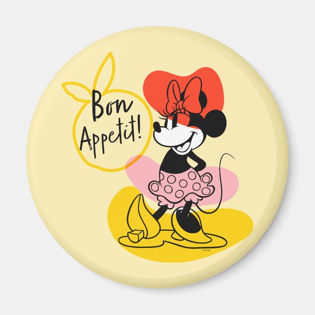 Minnie Mouse | Bon Appetit! Magnet (Front)
