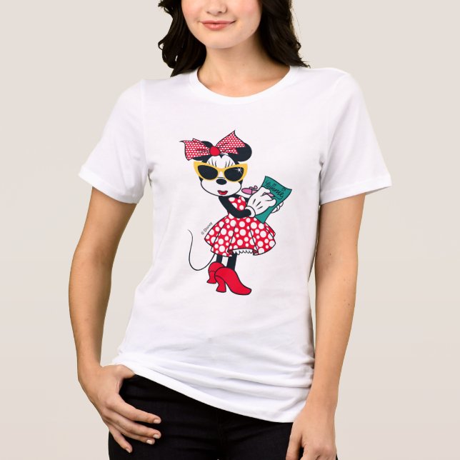 Minnie Mouse | Born to be a Star Tri-Blend Shirt (Front)