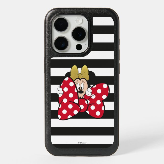 Minnie Mouse | Bow Tie iPhone 15 Pro Case (Back)