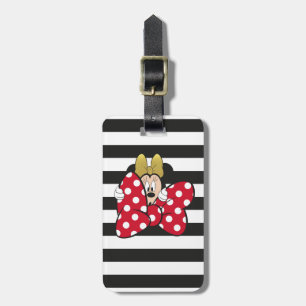Minnie Mouse Bow Tie Luggage Tag