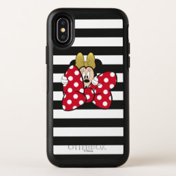 Minnie Mouse | Bow Tie OtterBox Symmetry iPhone X Case