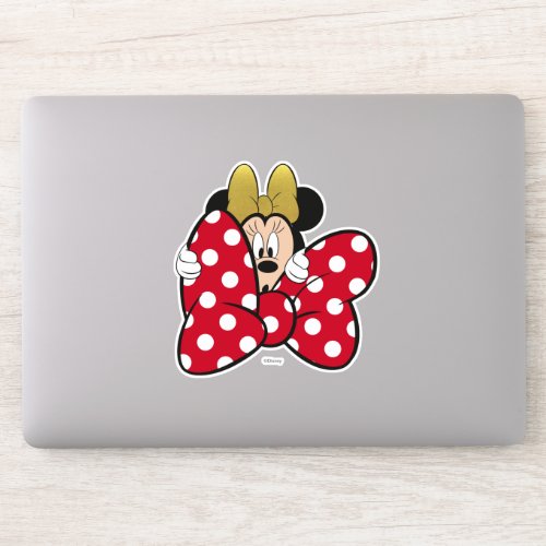 Minnie Mouse  Bow Tie Sticker