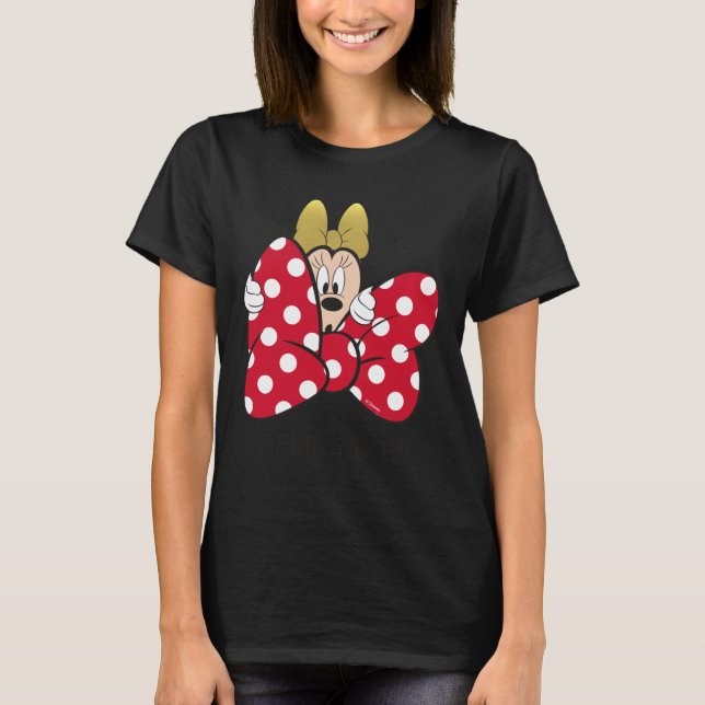 Minnie Mouse | Bow Tie T-Shirt (Front)