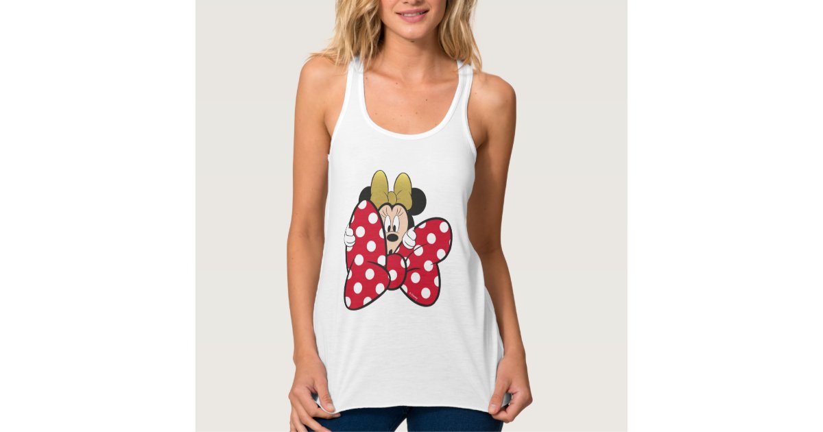 Minnie Mouse Bow Tank Top for Women