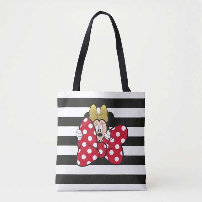 Minnie Mouse | Bow Tie Tote Bag (Front)