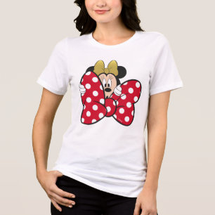 Minnie Mouse   Bow Tie Tri-Blend Shirt