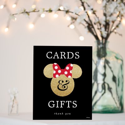 Minnie Mouse | Bridal Shower Cards &amp; Gifts Foam Board