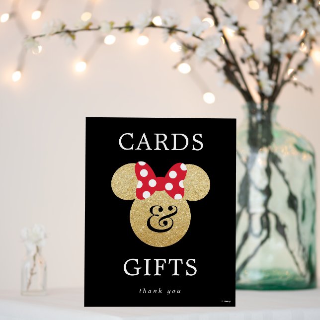 Minnie Mouse | Bridal Shower Cards & Gifts Foam Board (In Situ (Wedding))