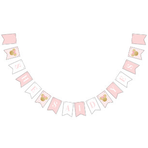 Minnie Mouse Bridal Shower She Said Yes Bunting Flags