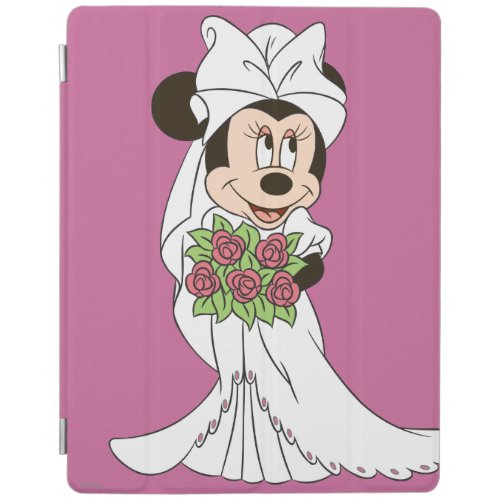 Minnie Mouse  Bride at Wedding iPad Smart Cover